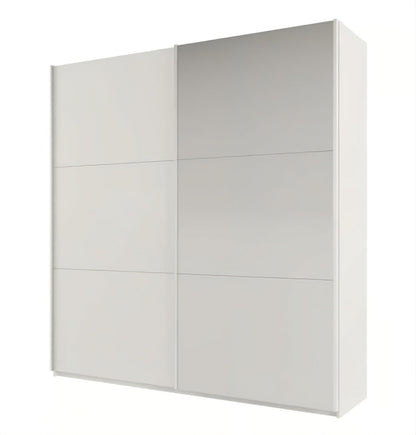 Rodos 225cm Wide Sliding Door Wardrobe 4 Colour Options