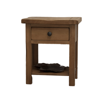 Rustic Oak Lamp/Sofa Table 100% solid oak