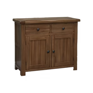 Rustic Oak Small Sideboard  100% solid oak