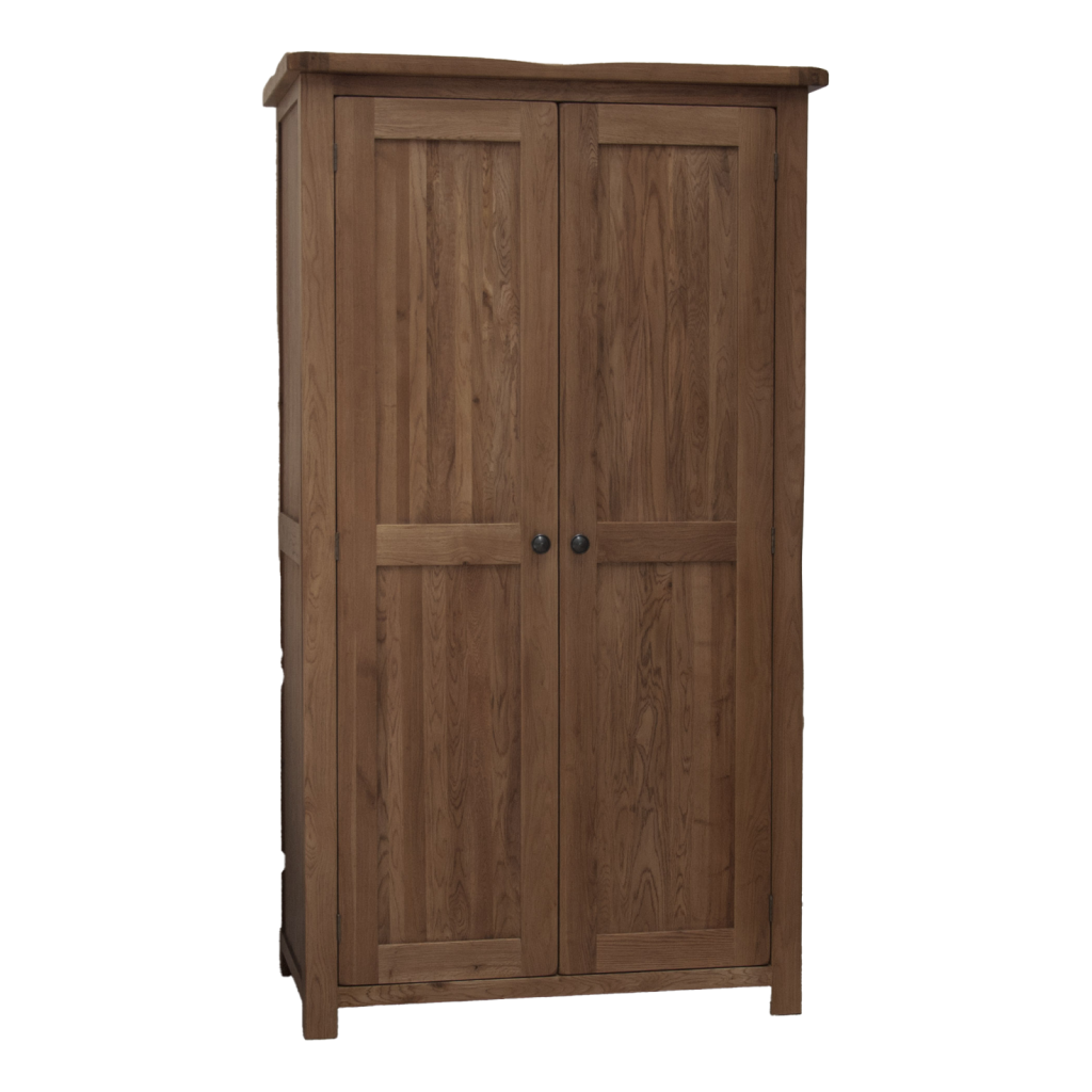 Rustic Oak Wardrobe 100% Solid Oak