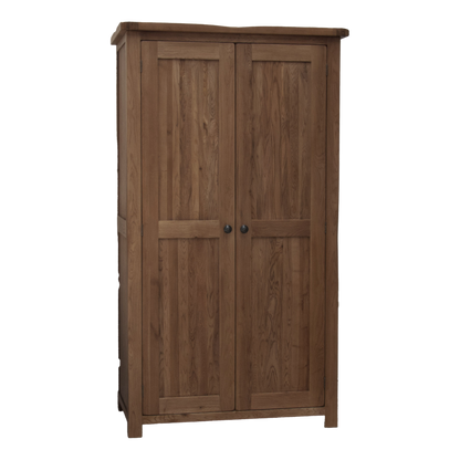 Rustic Oak Wardrobe 100% Solid Oak