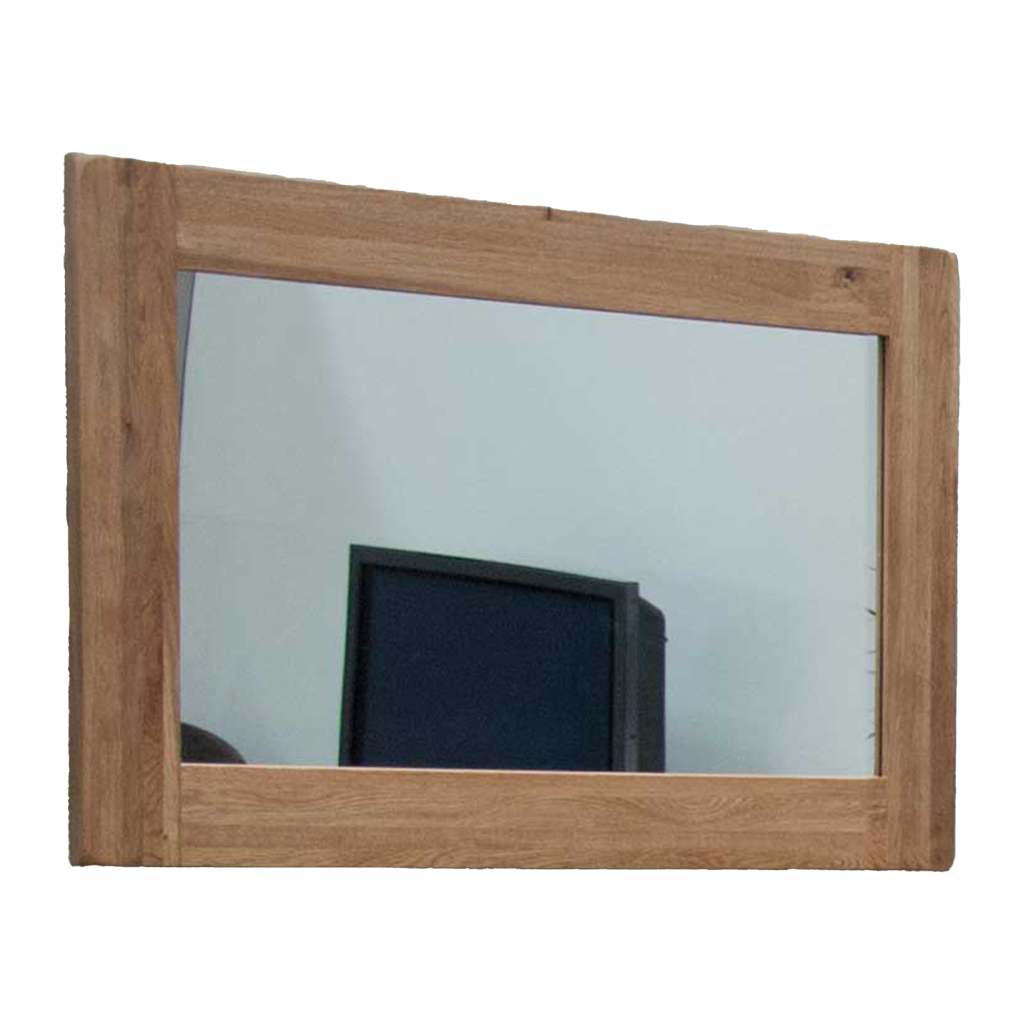 Rustic Wall Mirror 100% Solid Oak