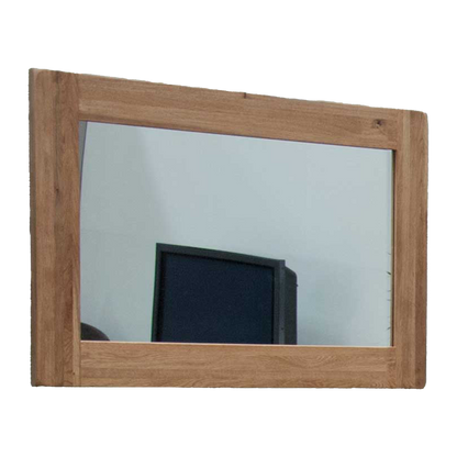Rustic Wall Mirror 100% Solid Oak