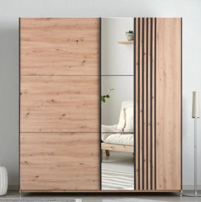 Sintra 203cm Sliding Door Wardrobe - 2 Colour Options