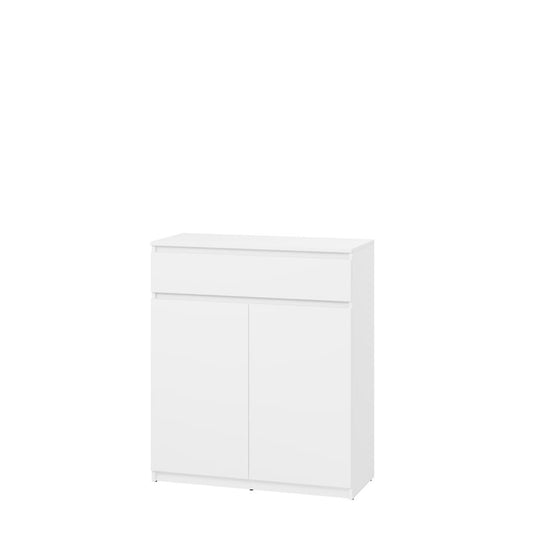 Simply SM-02 Hallway Cabinet 92cm Grey White