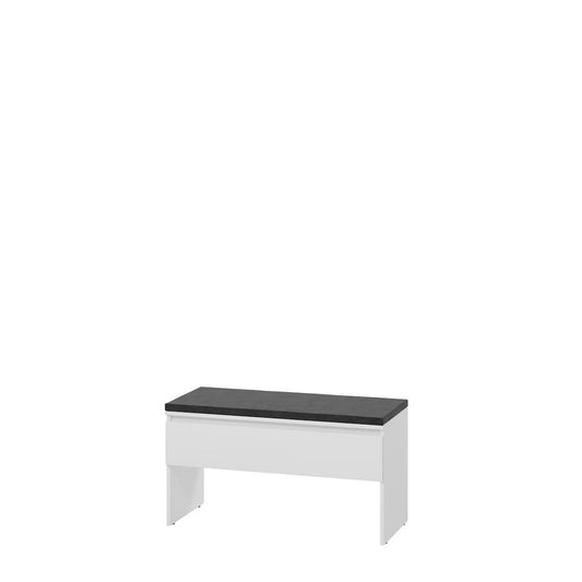 Simply SM-03 Hallway Bench 92cm Grey White