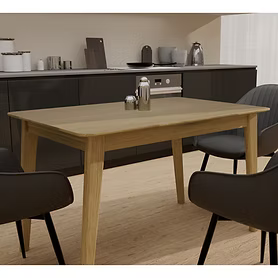Scandic 1250 x 800 Table. Solid Oak  100% Solid Oak