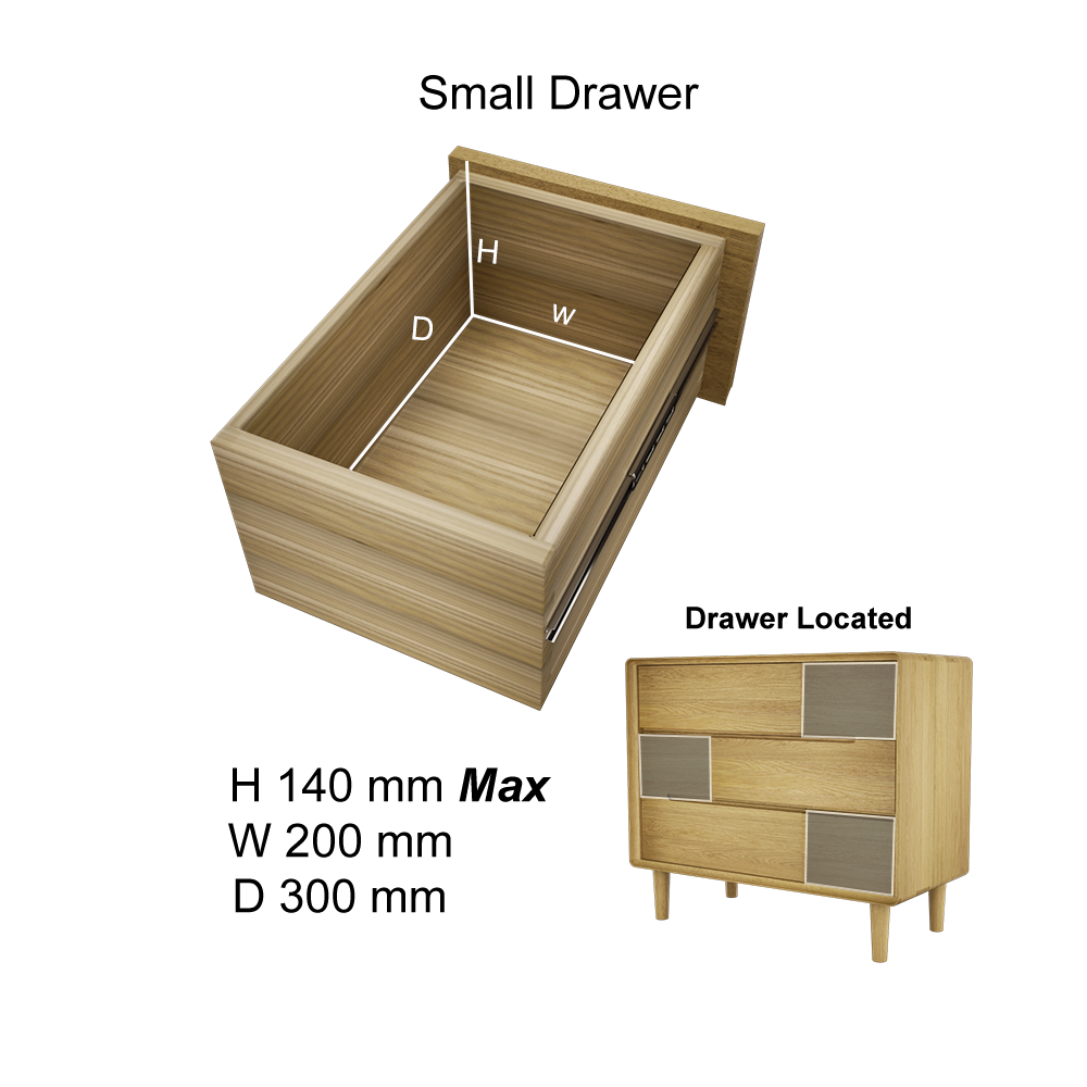 Scandic 3 Over 3 Chest. Solid Oak &nbsp;100% Solid Oak2