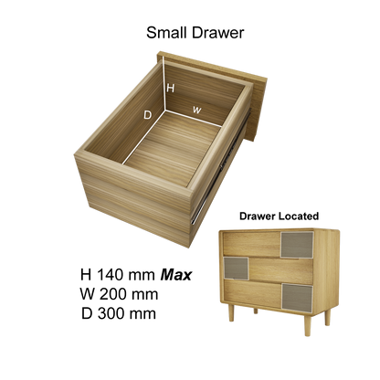 Scandic 3 Over 3 Chest. Solid Oak &nbsp;100% Solid Oak2