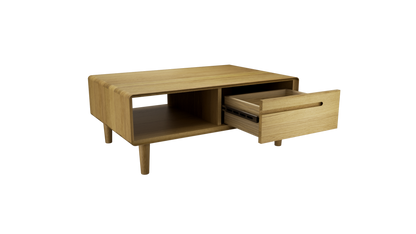 Scandic 3 x 2 Coffee Table. Solid Oak 100% Solid Oak3