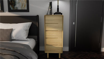 Scandic 5 Drawer Chest. Solid Oak &nbsp;100% Solid Oak2