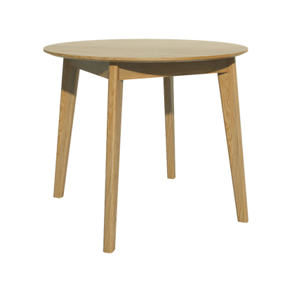 Scandic 950mm Round Table. Solid Oak 100% Solid Oak