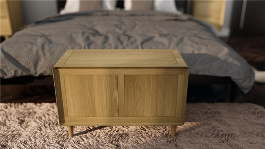 Scandic Blanket Box. Solid Oak &nbsp;100% Solid Oak