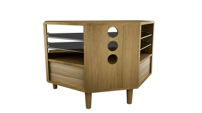 Scandic Corner TV Unit. Solid Oak 100% Solid Oak4