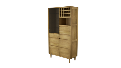 Scandic Drinks Cabinet. Solid Oak 100% Solid Oak5