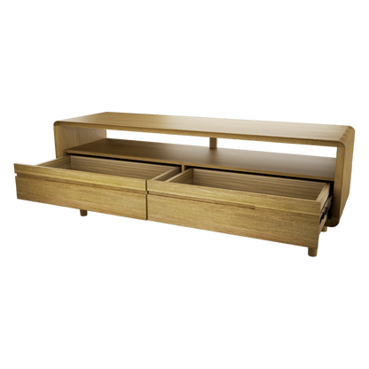 Scandic Medium TV Unit. Solid Oak 100% Solid Oak3