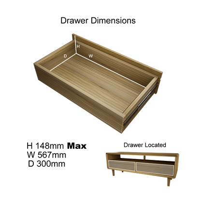 Scandic Medium TV Unit. Solid Oak 100% Solid Oak5