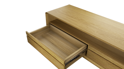 Scandic Medium TV Unit. Solid Oak 100% Solid Oak7