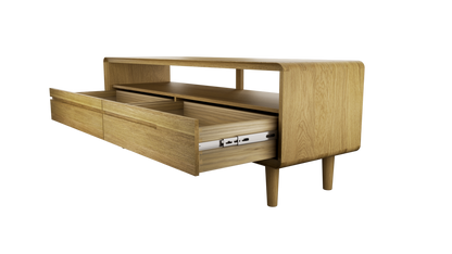 Scandic Medium TV Unit. Solid Oak 100% Solid Oak9