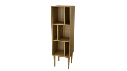Scandic Narrow Cabinet. Solid Oak 100% Solid Oak2
