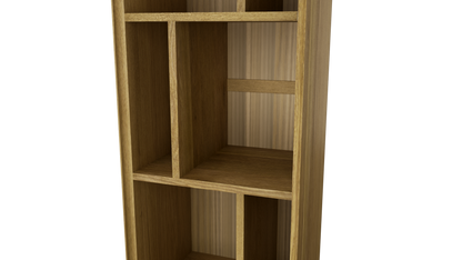 Scandic Narrow Cabinet. Solid Oak 100% Solid Oak3