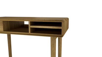 Scandic Small Computer Desk. Solid Oak 100% Solid Oak9