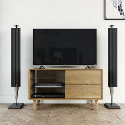 Scandic Small TV Unit. Solid Oak 100% Solid Oak