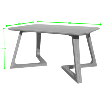 Scandic V Medium Lamp Table. Solid Oak  100% Solid Oak