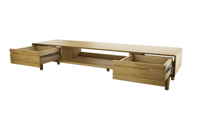 Scandic Wide TV Unit. Solid Oak 100% Solid Oak6