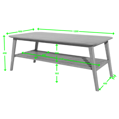 Scandic&nbsp; Coffee Table. Solid Oak 100% Solid Oak5