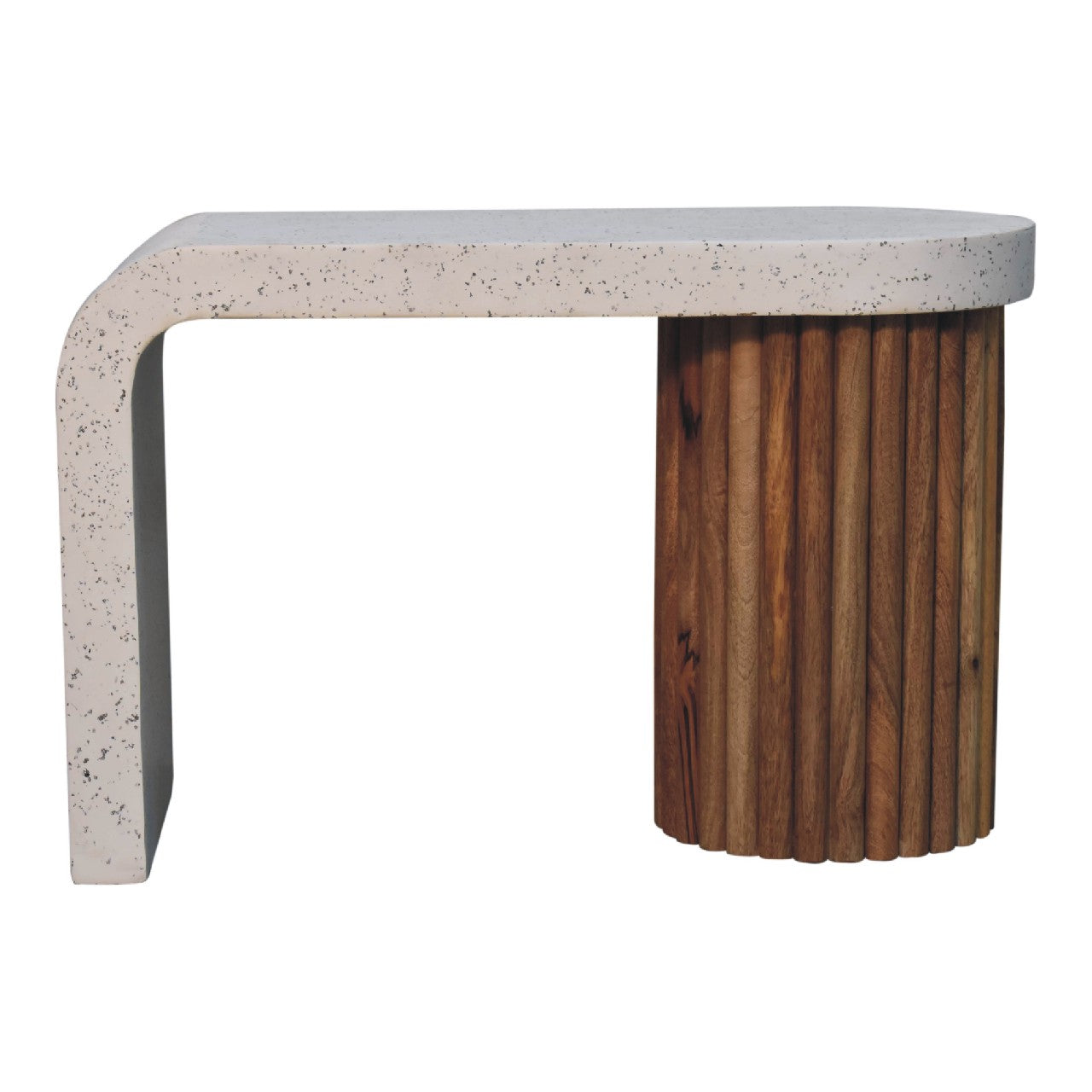 Serenity Terrazzo Coffee Table. 100% Solid Mango Wood