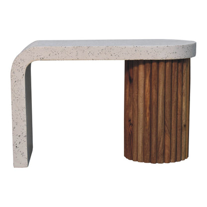 Serenity Terrazzo Coffee Table. 100% Solid Mango Wood