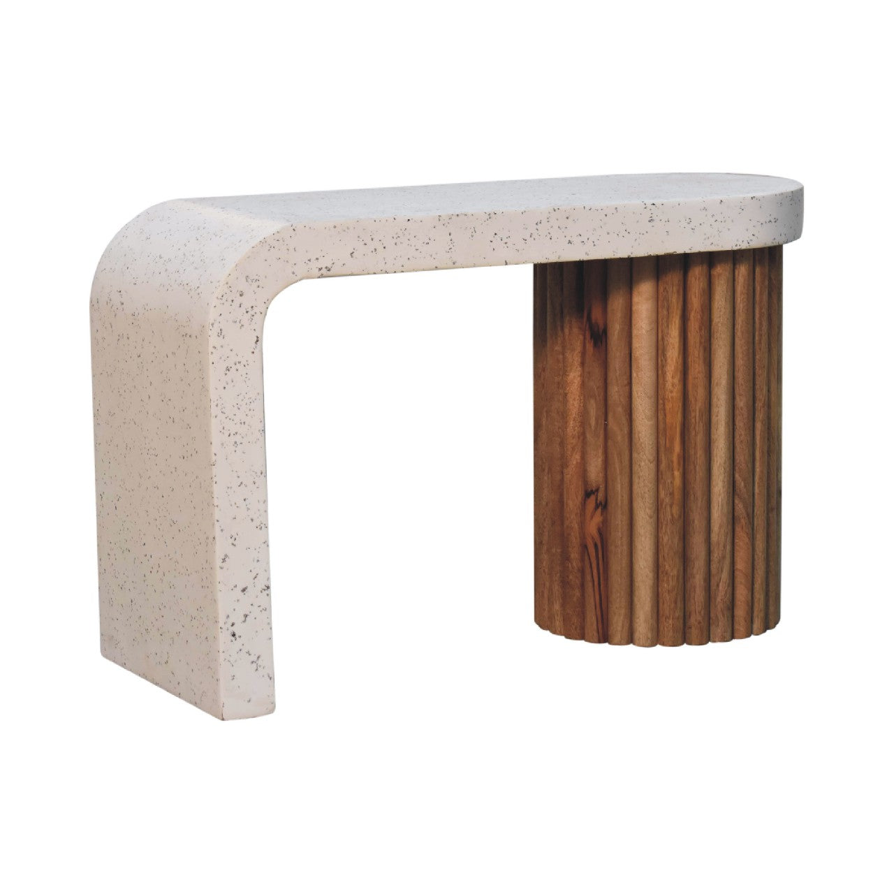 Serenity Terrazzo Coffee Table. 100% Solid Mango Wood