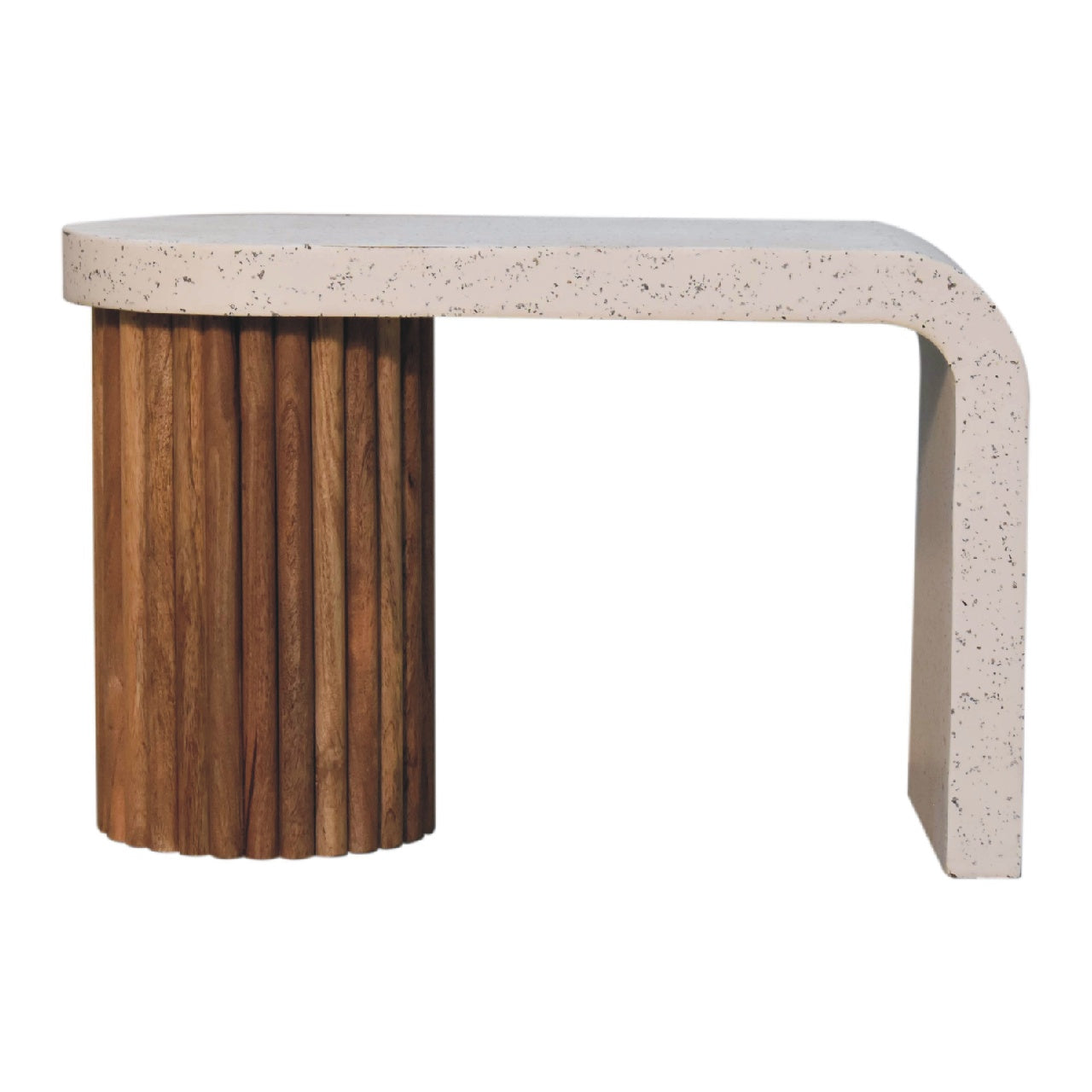 Serenity Terrazzo Coffee Table. 100% Solid Mango Wood