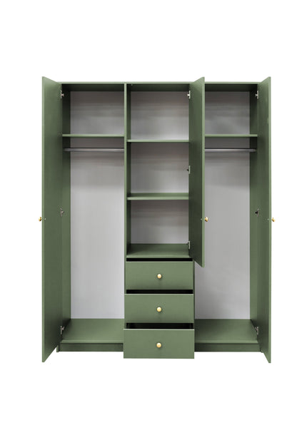 Siena II D3 Wardrobe 149cm - 4 Colours Options