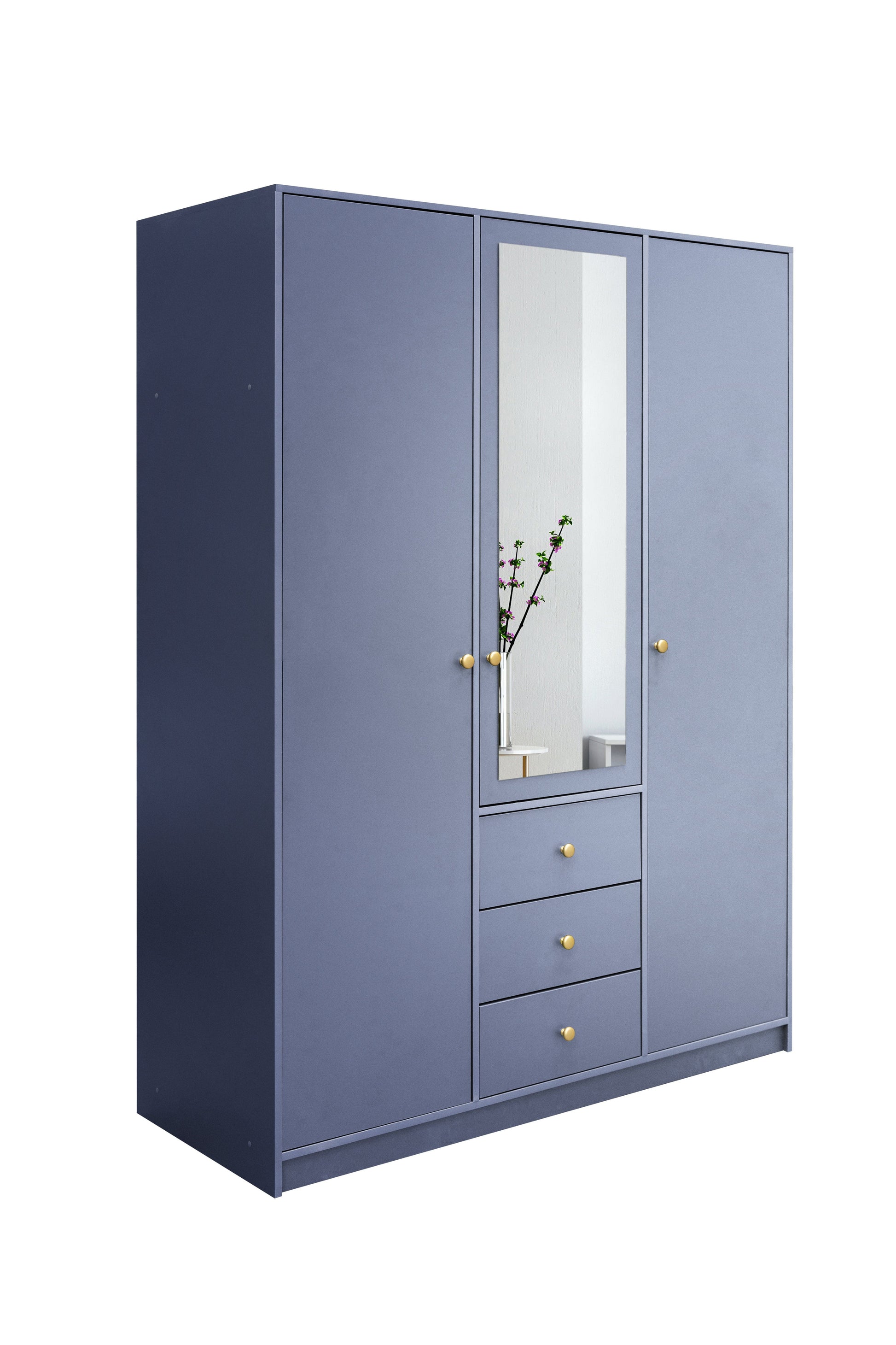 Siena II D3 Wardrobe 149cm - 4 Colours Options