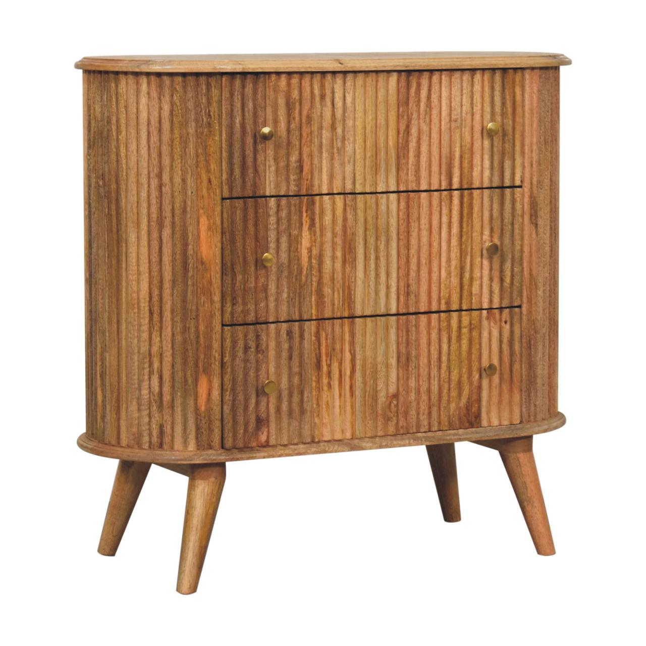 Soba Nordic Chest. 100% Solid Mango Wood