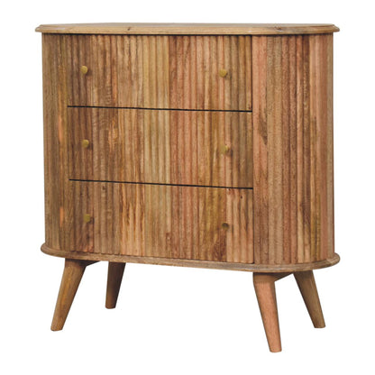 Soba Nordic Chest. 100% Solid Mango Wood