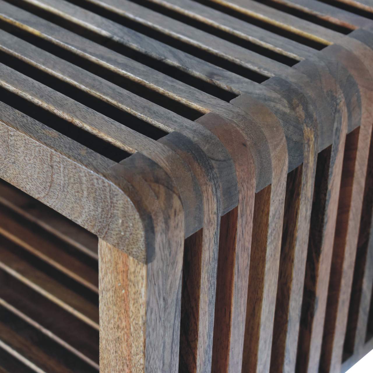 Soba Wall-Mounted Bedside. 100% Solid Mango Wood