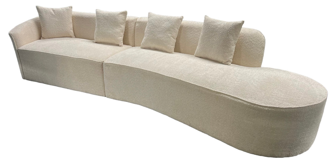 Comfort 5 Seater LH/RH Ivory or Grey