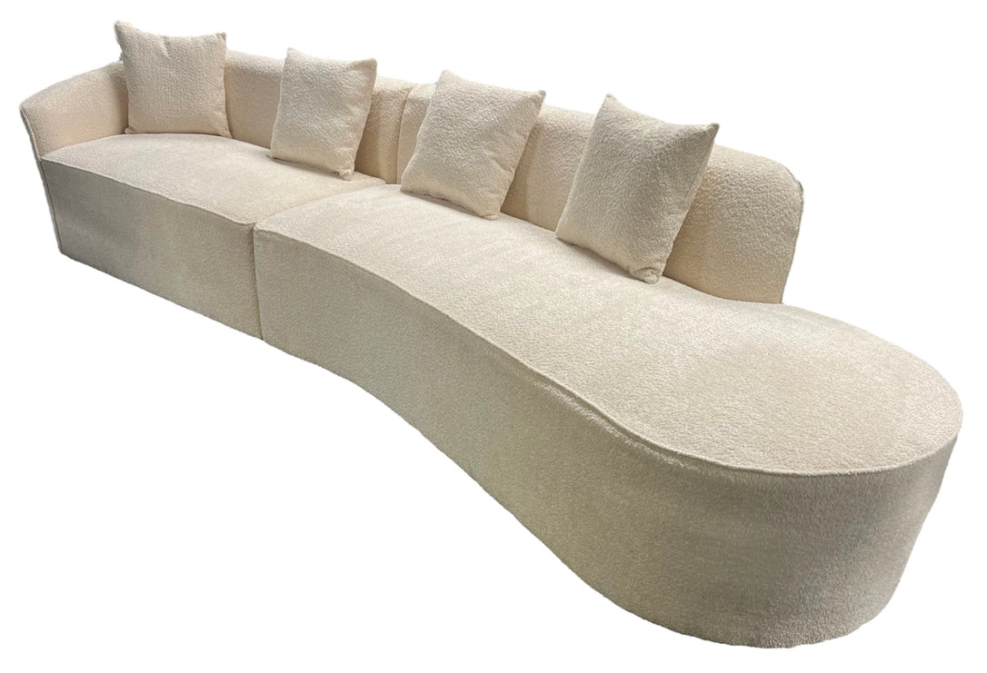 Comfort 5 Seater LH/RH Ivory or Grey