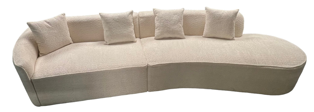 Comfort 5 Seater LH/RH Ivory or Grey
