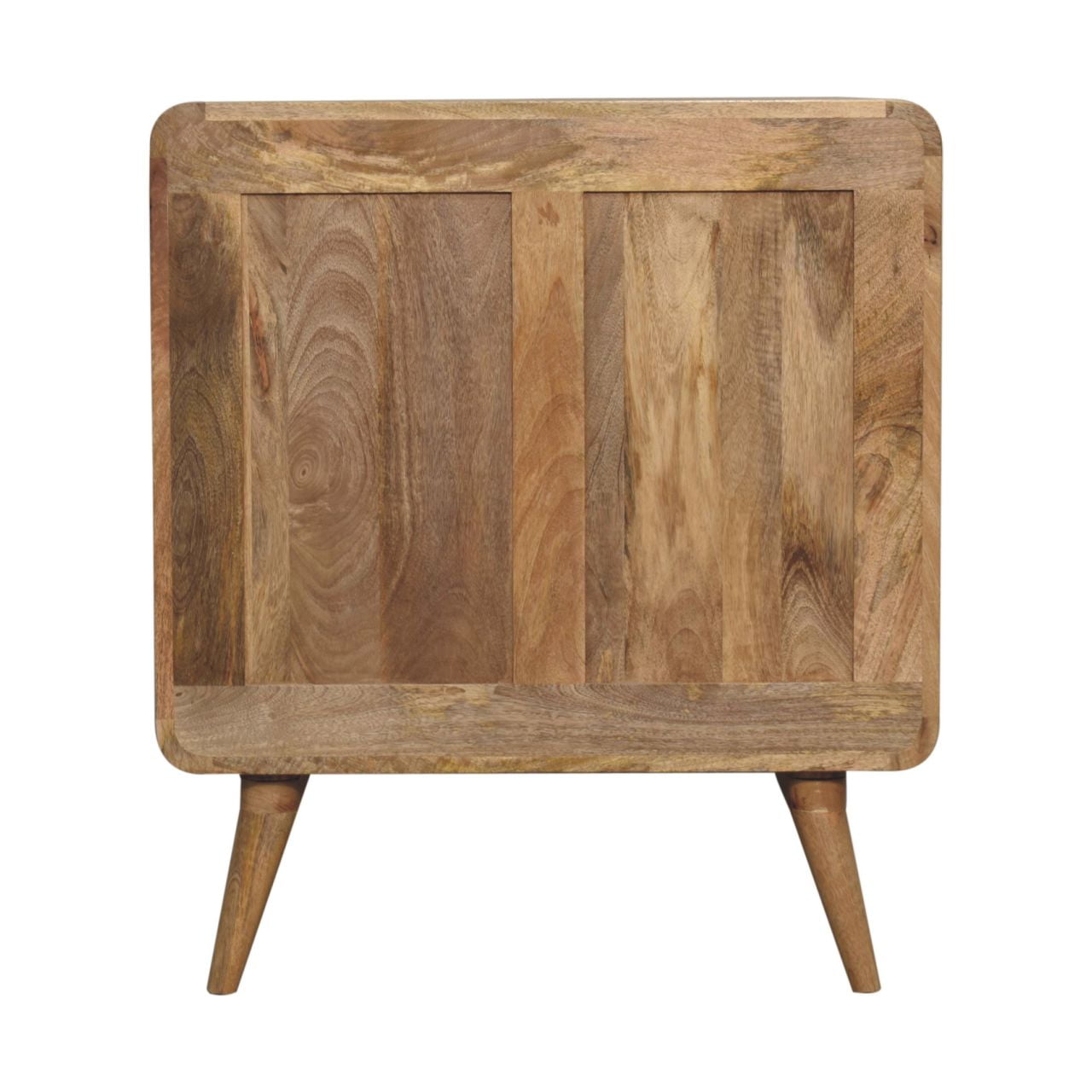 T-bar Ridged Cabinet. 100% Solid Mango Wood