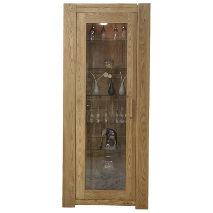 Trend Bookcase. Glass Door. Alternative Handle Available