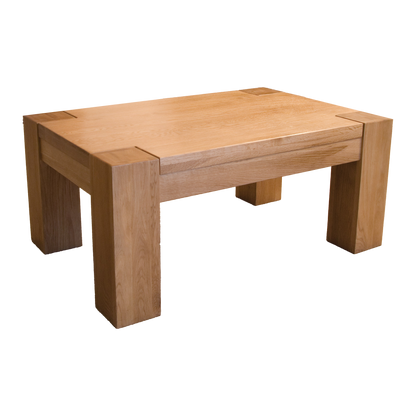 Trend 3 x 2 Coffee Table. Solid Oak