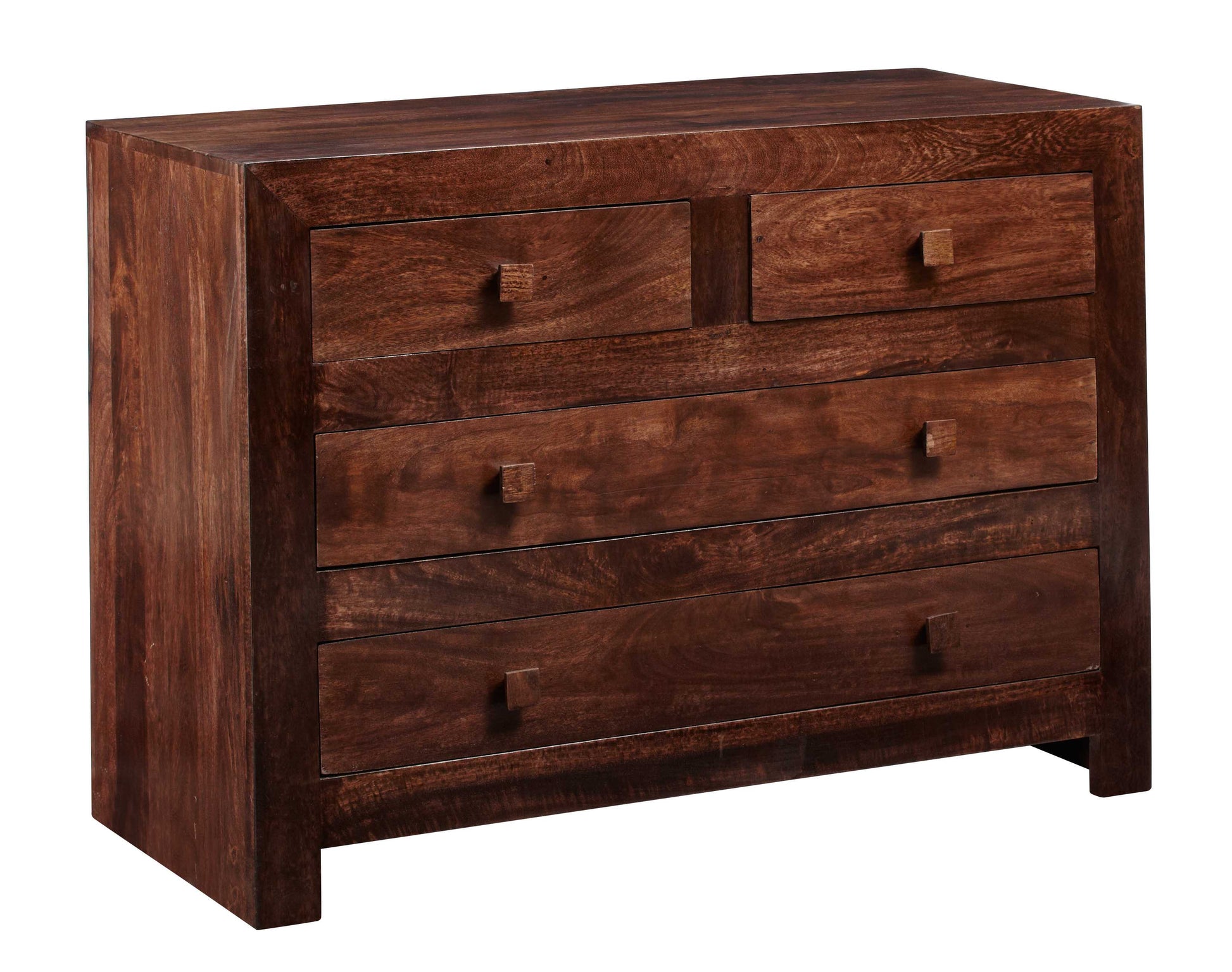 Toko Dark Mango Chest. 100% Solid Mango Wood