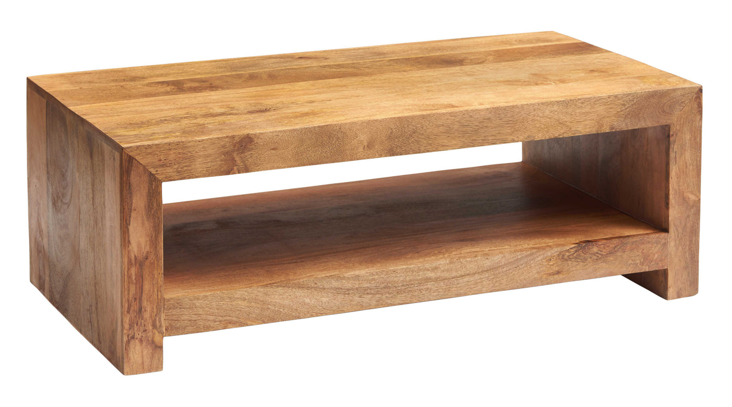Toko Large Coffee Table. 100% Solid Mango Hardwood