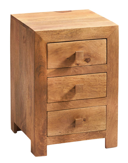 Toko Mango  Bedside. 100% Solid Mango Hardwood