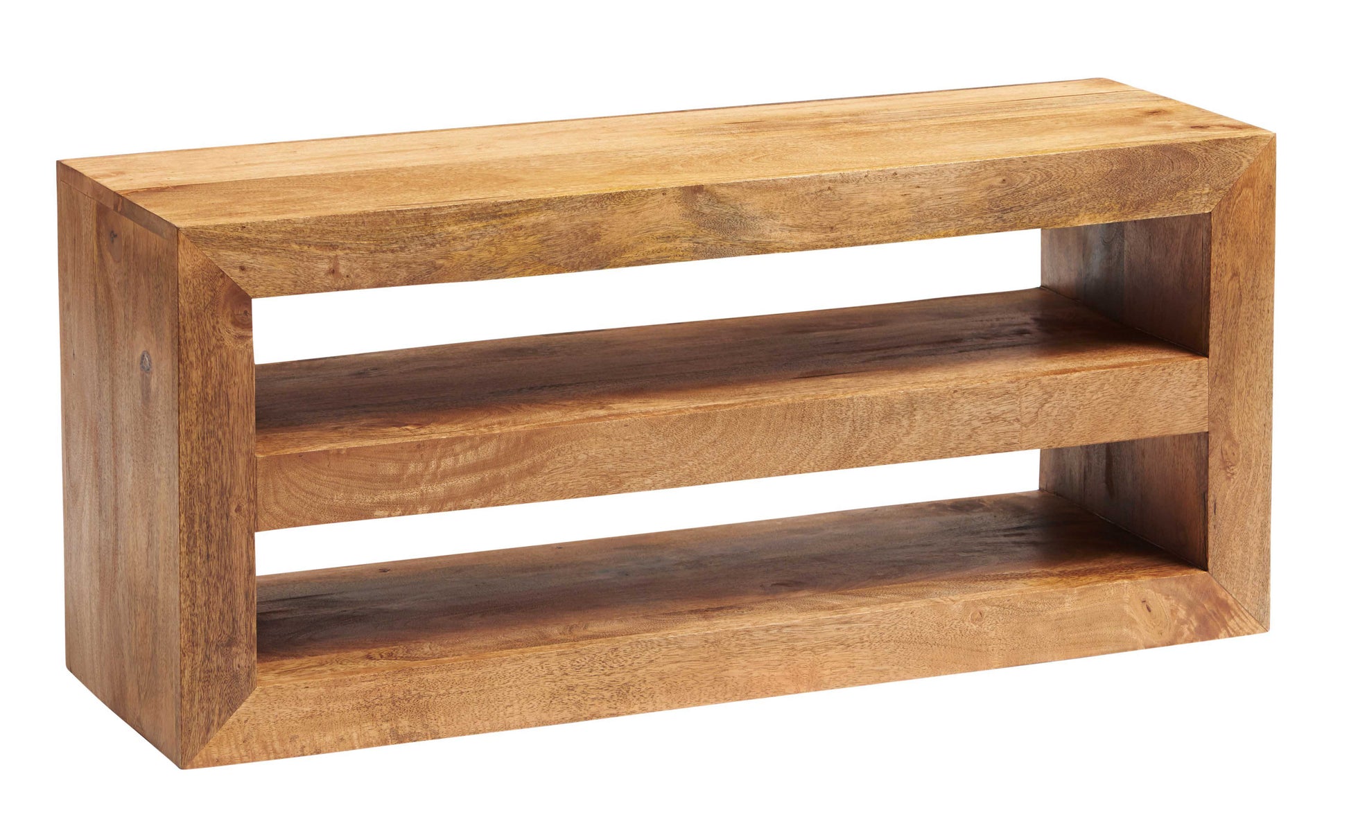 Toko Mango Media Unit. 100% Solid Mango Hardwood