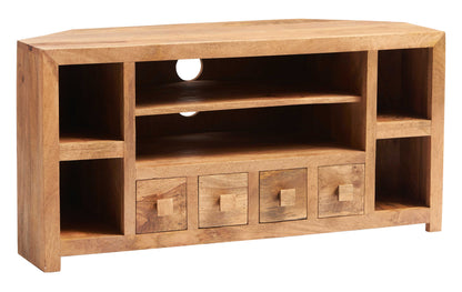 Toko Mango TV Unit. 100% Solid Mango Hardwood